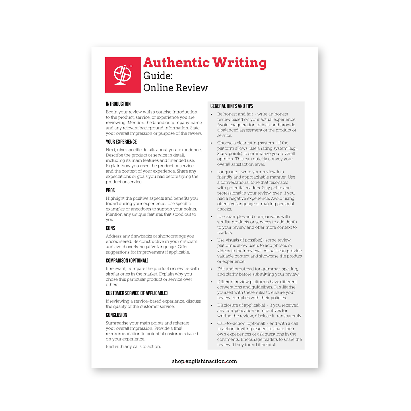 Authentic Writing Templates for EFL Teachers – Emails, Blog Posts, CVs & More