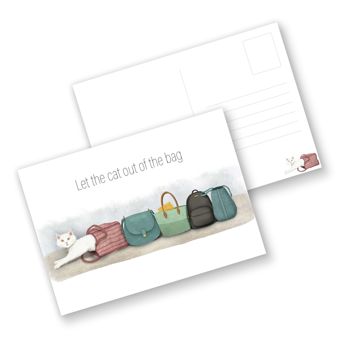 Animal Idioms Postcards | EFL Resource for Teaching Common English Expressions -shop.englishinaction.com