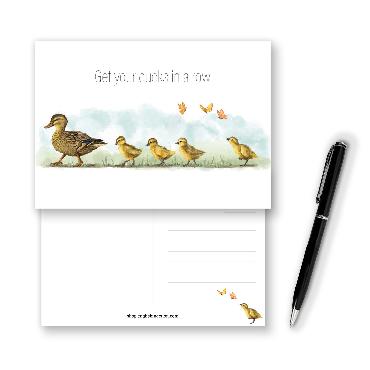 Animal Idioms Postcards | EFL Resource for Teaching Common English Expressions - shop.englishinaction.com