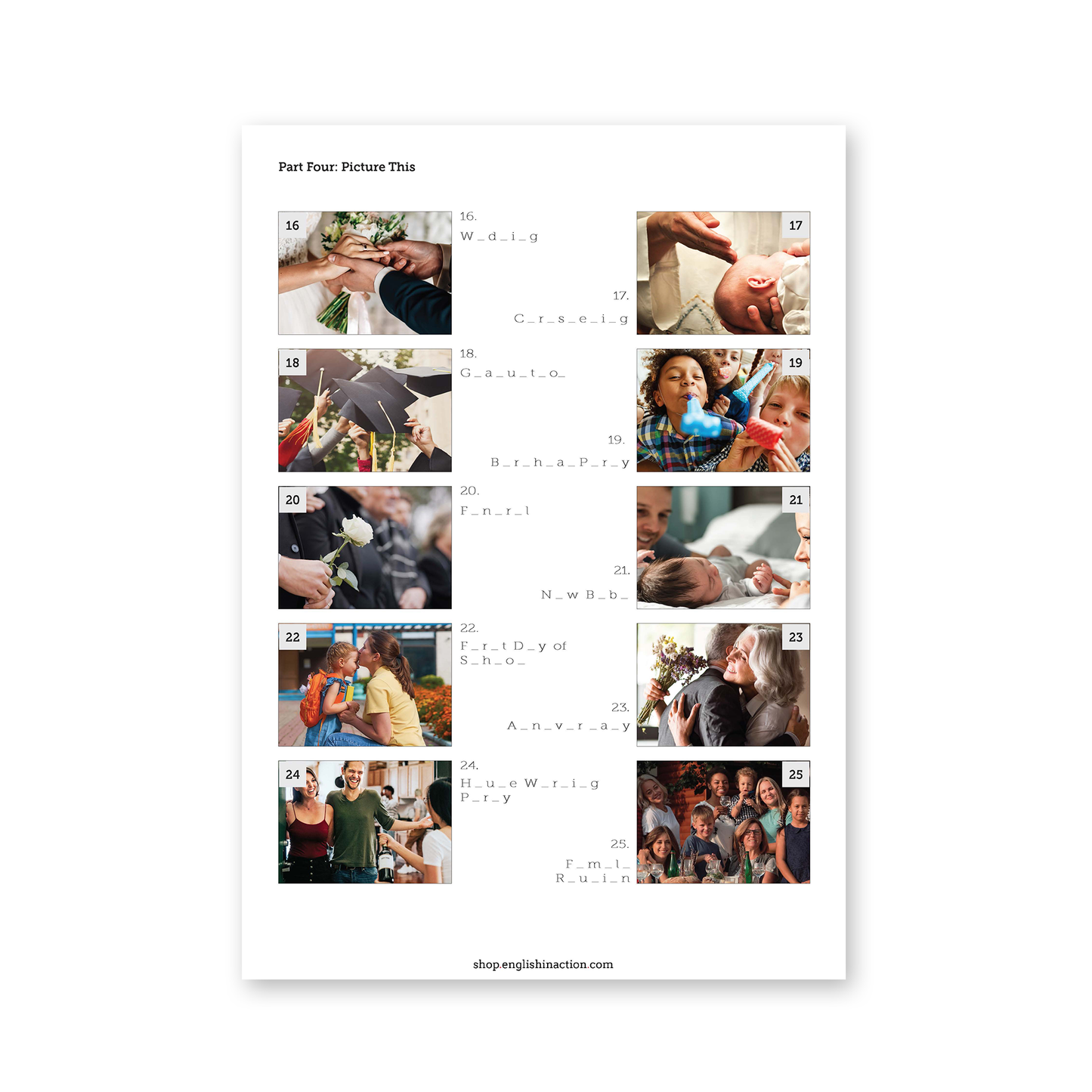 Friends and Family Quiz | EFL Resource - TEFL-Toolkit.com