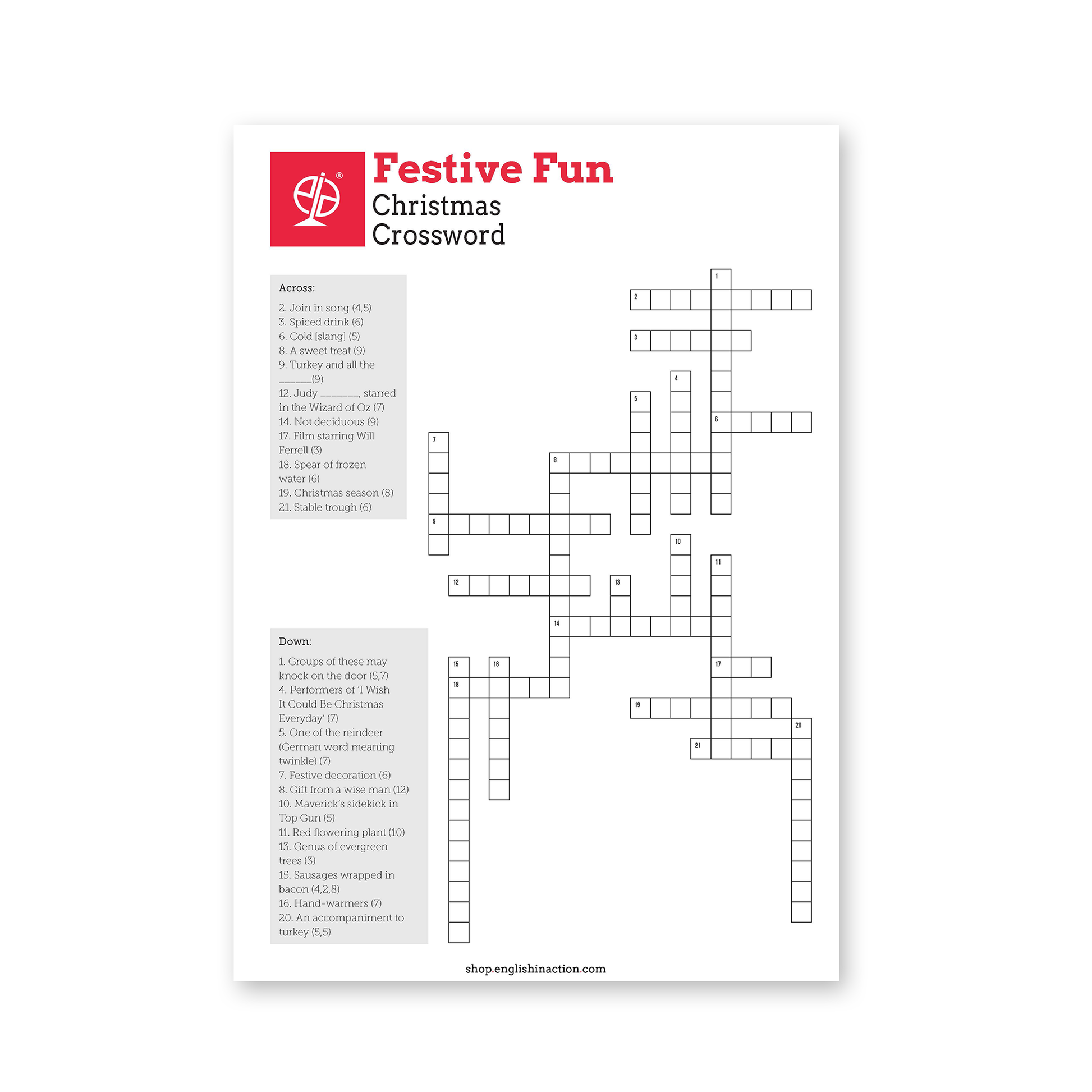 Christmas Worksheets | EFL Activities for Festive Vocabulary and Fun - TEFL-Toolkit.com