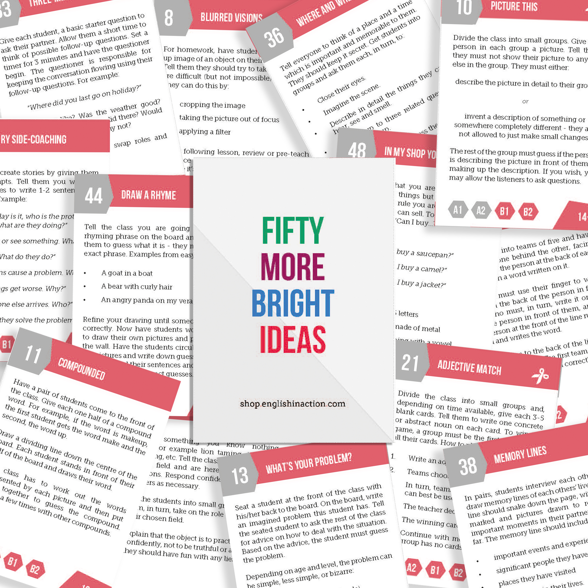 Fifty More Bright Ideas | TEFL Activity Cards - TEFL-Toolkit.com