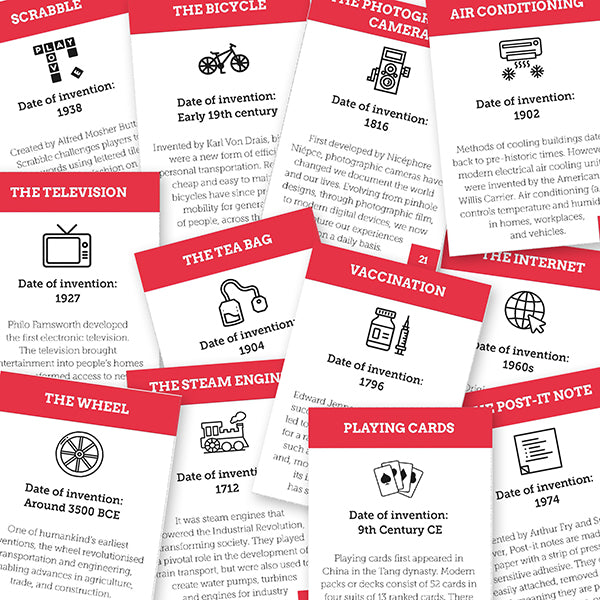 Invention Cards | EFL Resource - TEFL-Toolkit.com