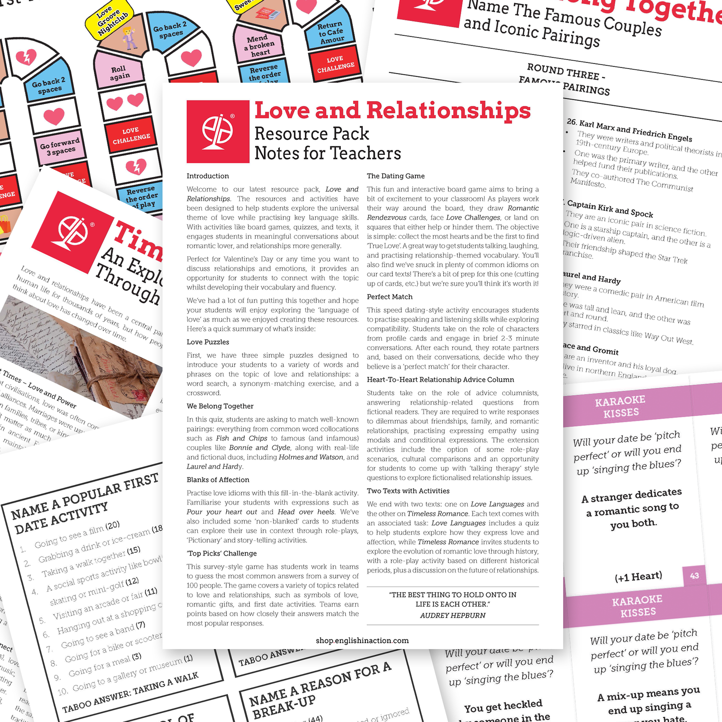 Love and Relationships | EFL Resource Pack - TEFL-Toolkit.com