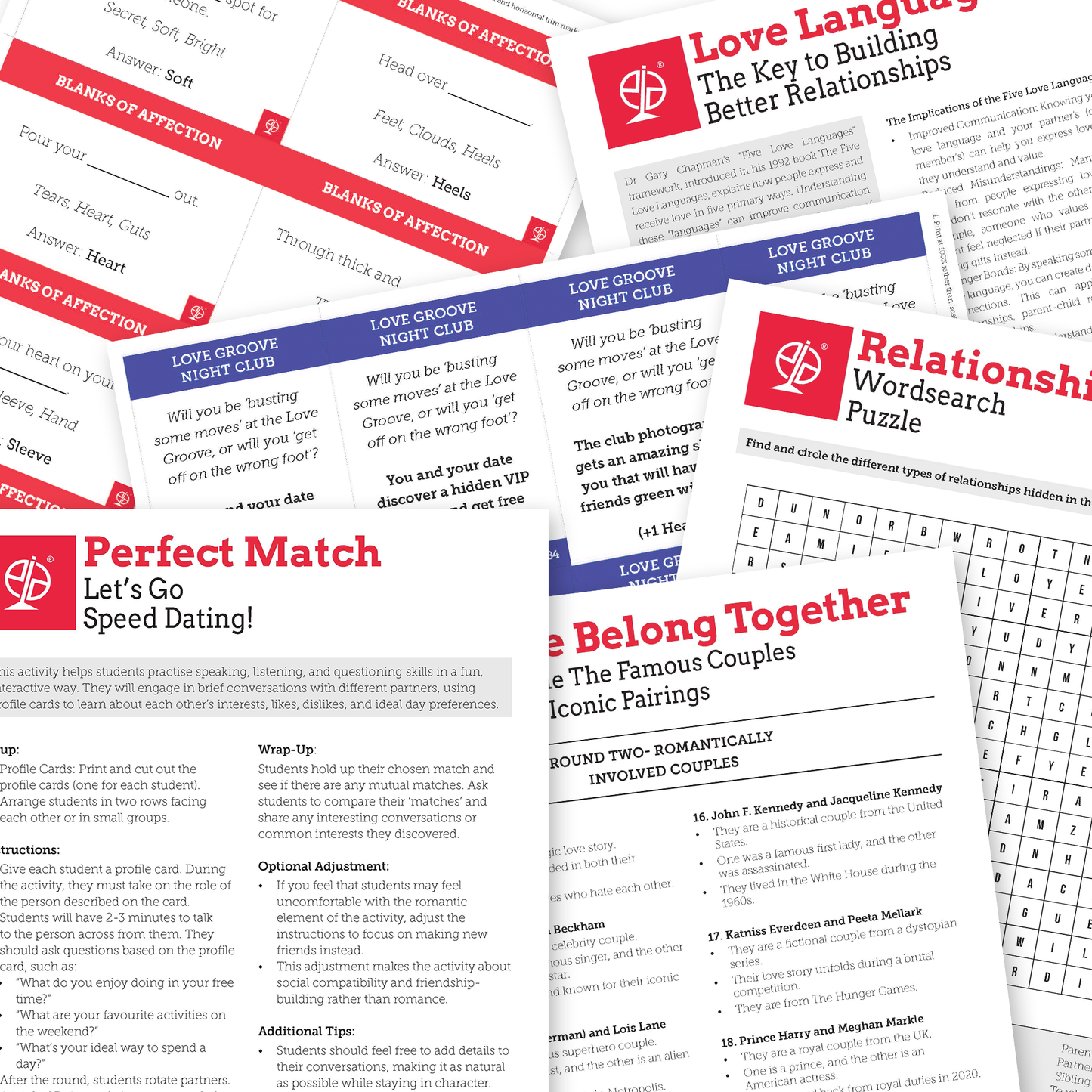 Love and Relationships | EFL Resource Pack - TEFL-Toolkit.com