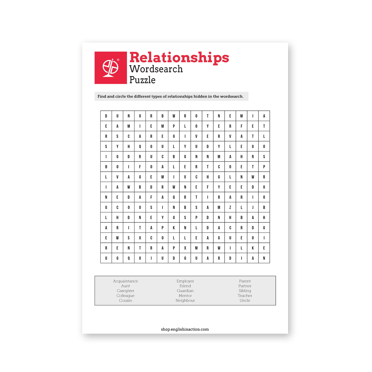 Love Puzzles | EFL Worksheet - TEFL-Toolkit.com
