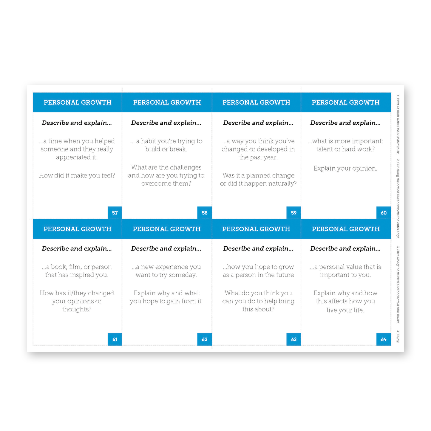 The Path Ahead – Life Milestones | Downloadable ESL Board Game