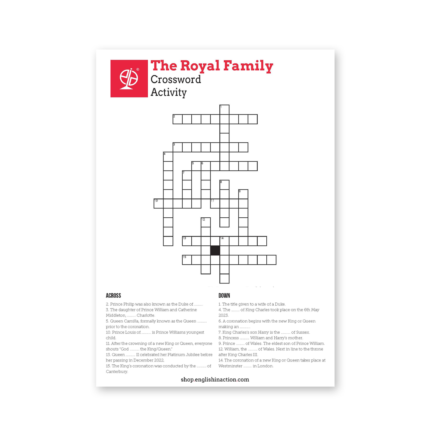 Royal Family Activities | EFL Worksheets