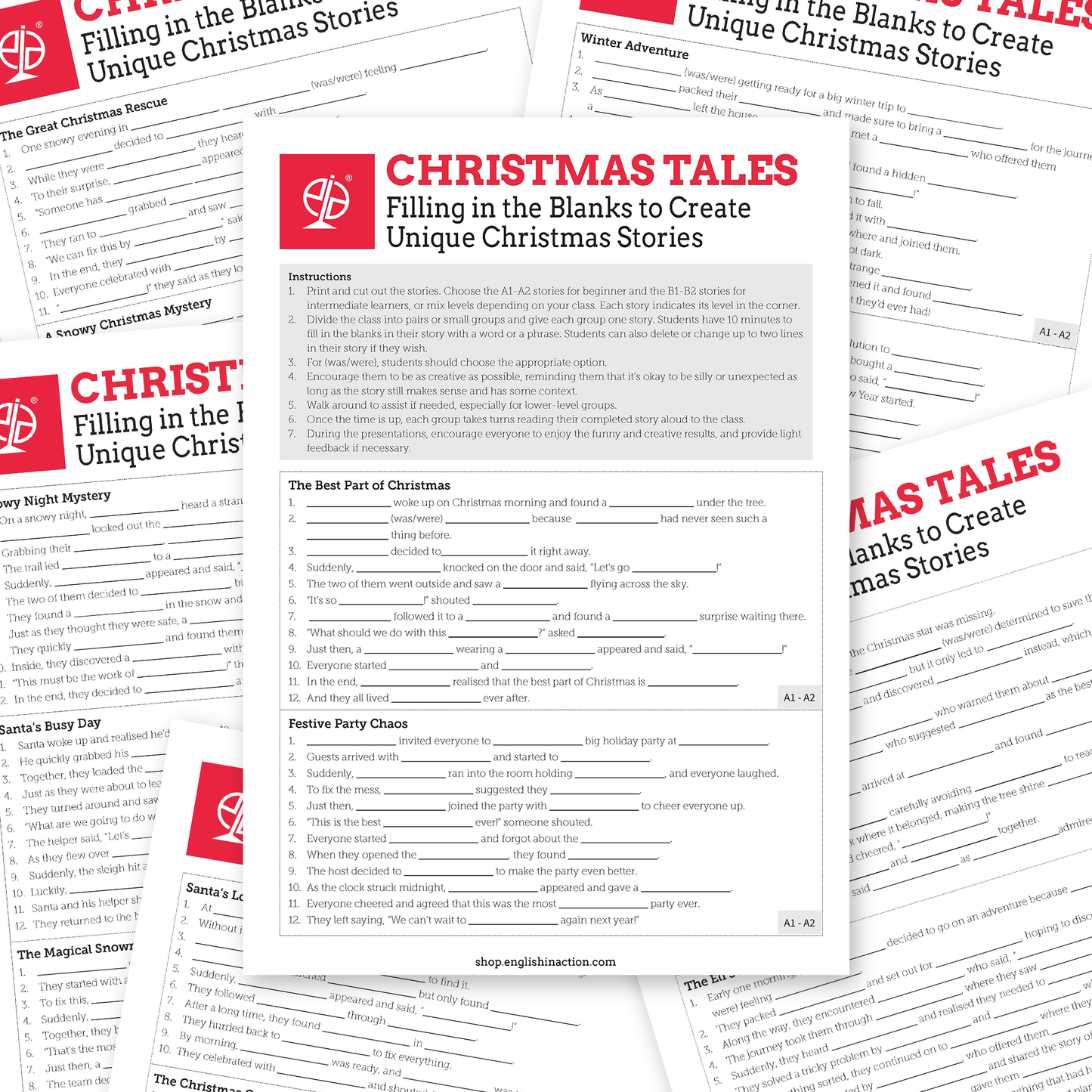 Christmas Tales | EFL Story Writing Resource - TEFL-Toolkit.com