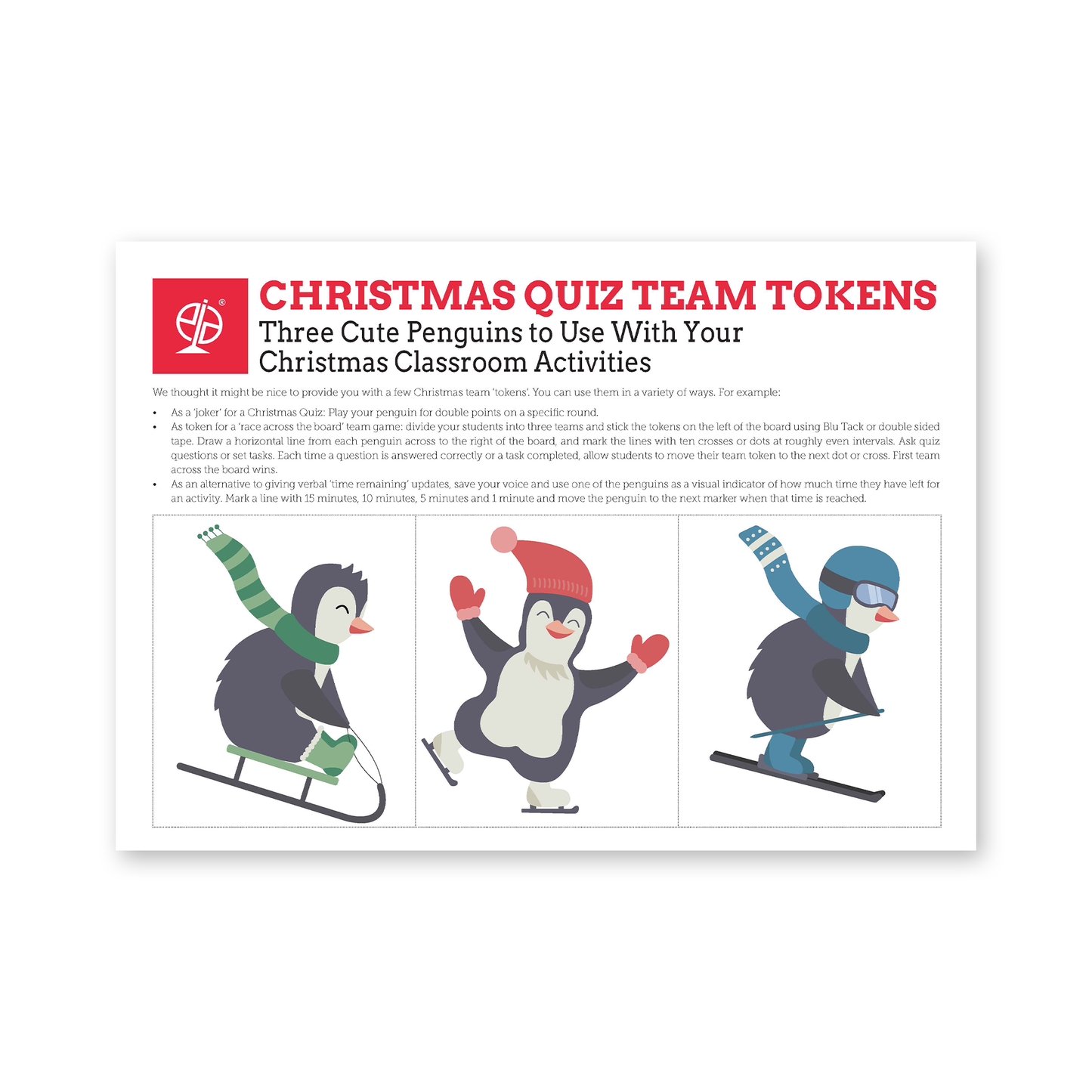 Team Tokens | EFL Resource - TEFL-Toolkit.com
