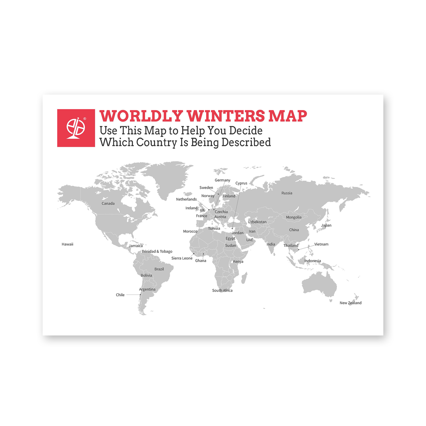 Worldly Winters | EFL Resource - TEFL-Toolkit.com