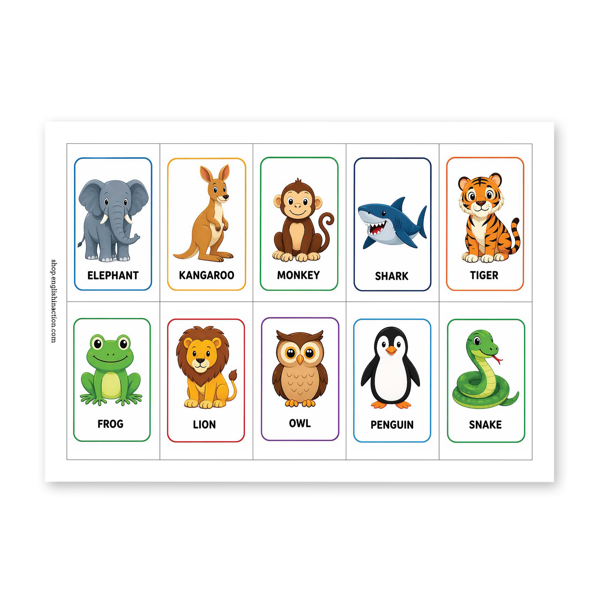 Animal Hunt | Speaking and Movement Game for Young EFL Learners - TEFL-Toolkit.com