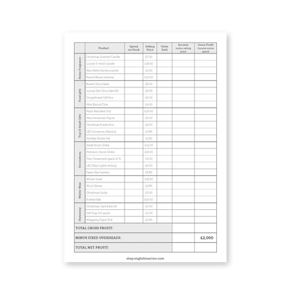 Christmas Shop Simulation | Seasonal Business Challenge for EFL Students