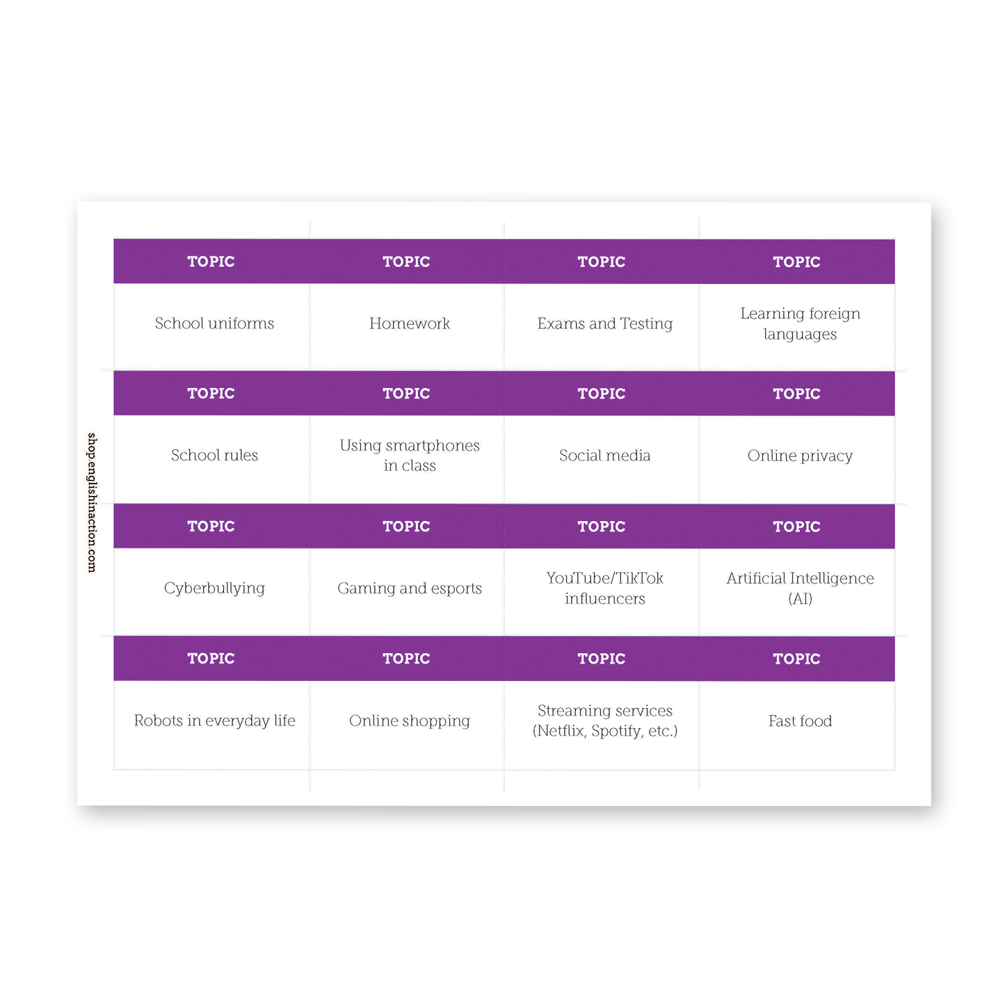 Discussion Dominoes | ESL Speaking Activity for Debates, Opinions & Teamwork