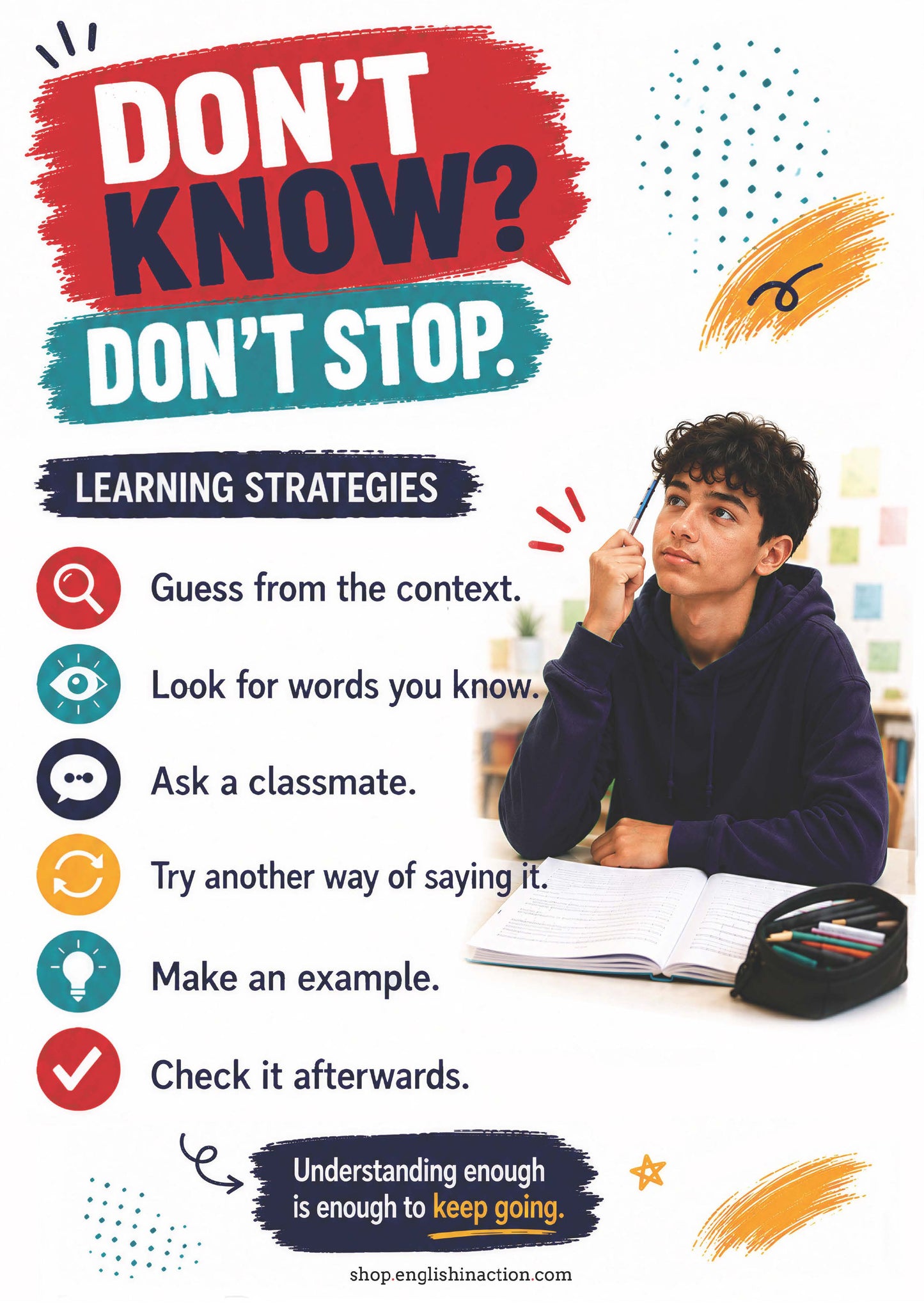 Back to School | EFL & ESL English Activities and Classroom Posters