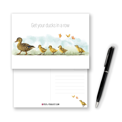 Animal Idioms | Printable Postcards