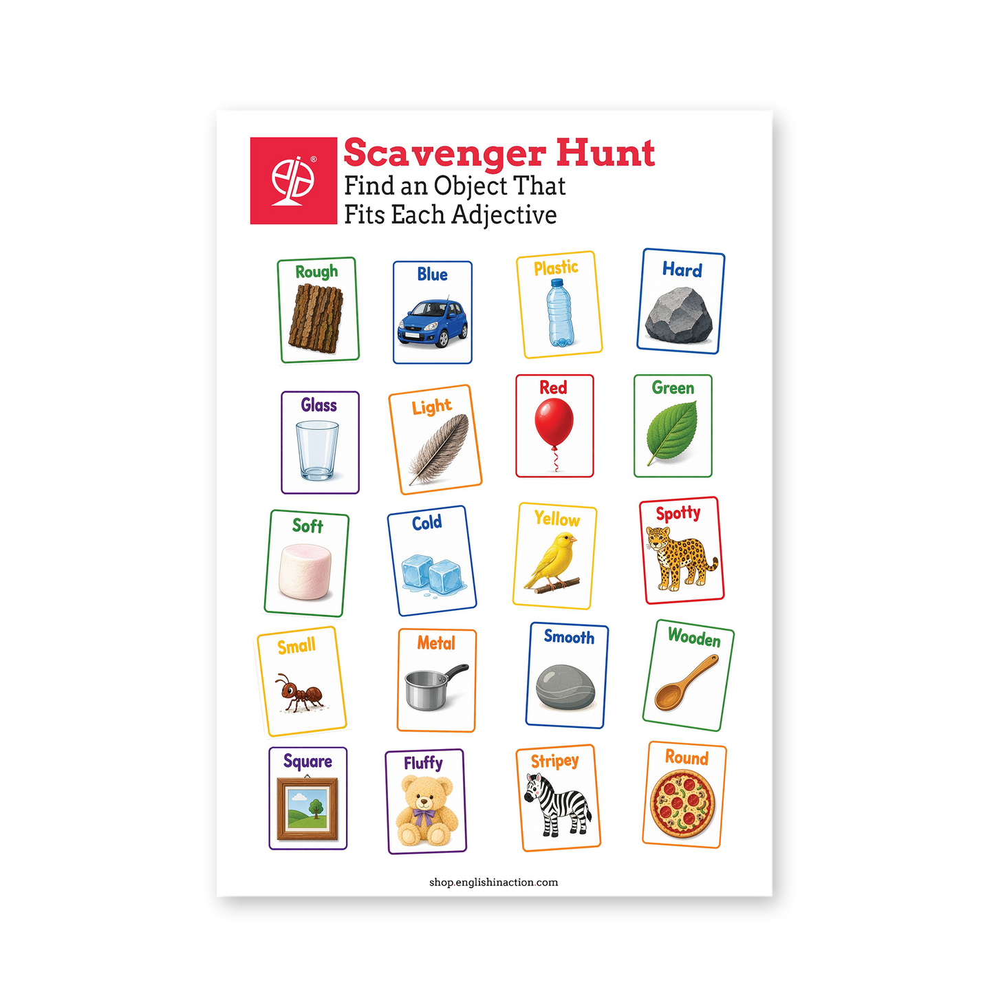Find It... Touch It! | Active Vocabulary Games for Young Learners - TEFL-Toolkit.com