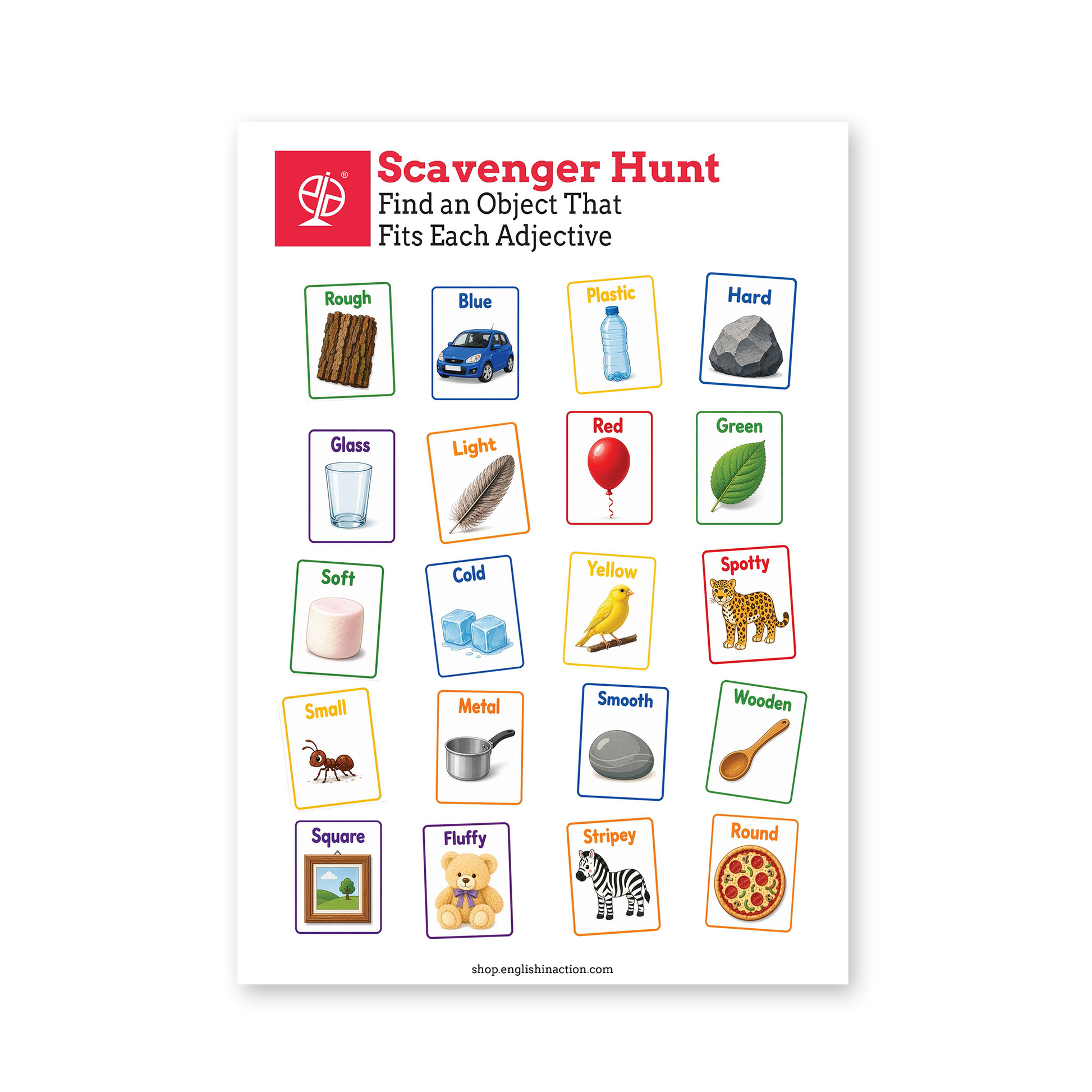 Find It... Touch It! | Active Vocabulary Games for Young Learners - TEFL-Toolkit.com