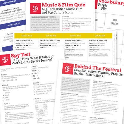 Music and Film | EFL Resource Pack for Teaching English Through Music and Film - TEFL-Toolkit.com