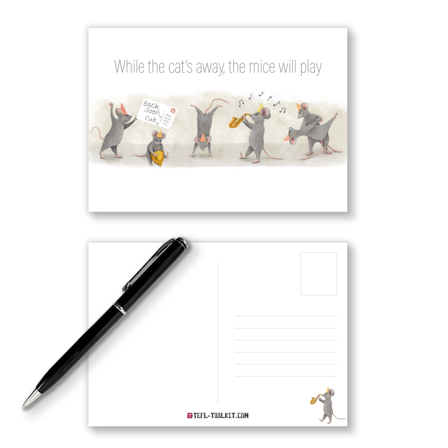 Animal Idioms | Printable Postcards