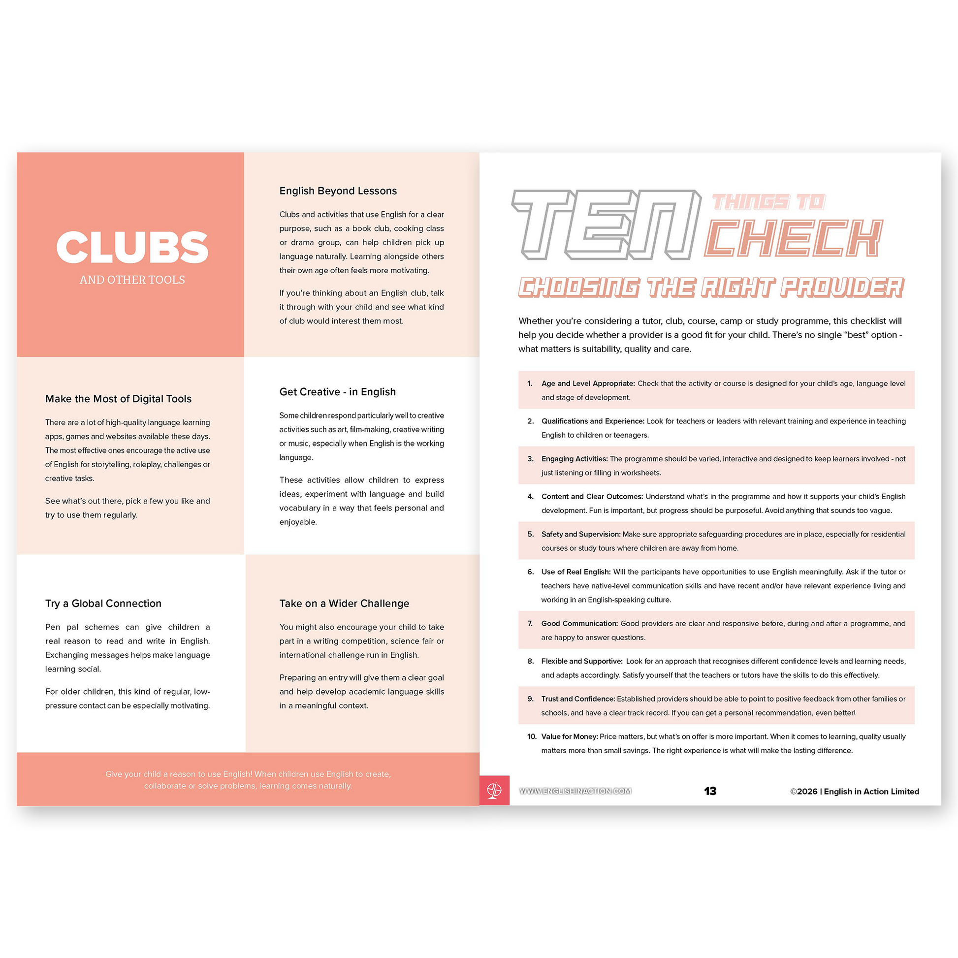 Helping Your Child Succeed in English | Free Parent Guide PDF | English Learning at Home Resource - TEFL-Toolkit.com