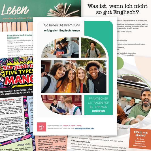 So Helfen Sie Ihrem Kind Erfolgreich Englisch Lernen | Free German Parent Guide PDF | English Learning at Home - TEFL-Toolkit.com