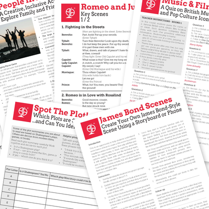 Resource Tasters | Highlights from Our Themed EFL Packs 2024–25