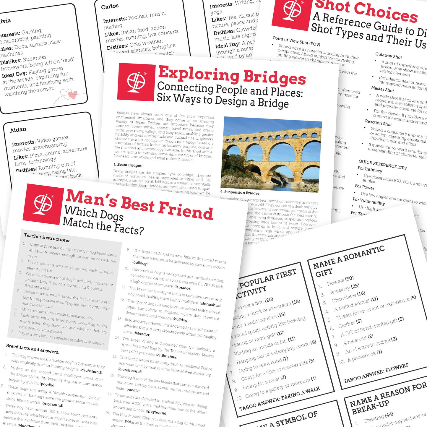 Resource Tasters | Highlights from Our Themed EFL Packs 2024–25