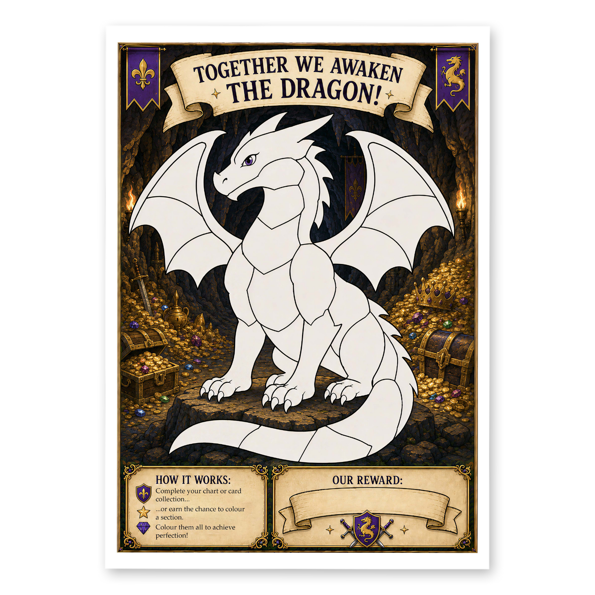 Reward Charts | Fantasy-Themed Classroom Reward System for Young Learners - TEFL-Toolkit.com