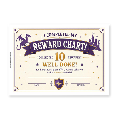 Reward Charts | Fantasy-Themed Classroom Reward System for Young Learners - TEFL-Toolkit.com