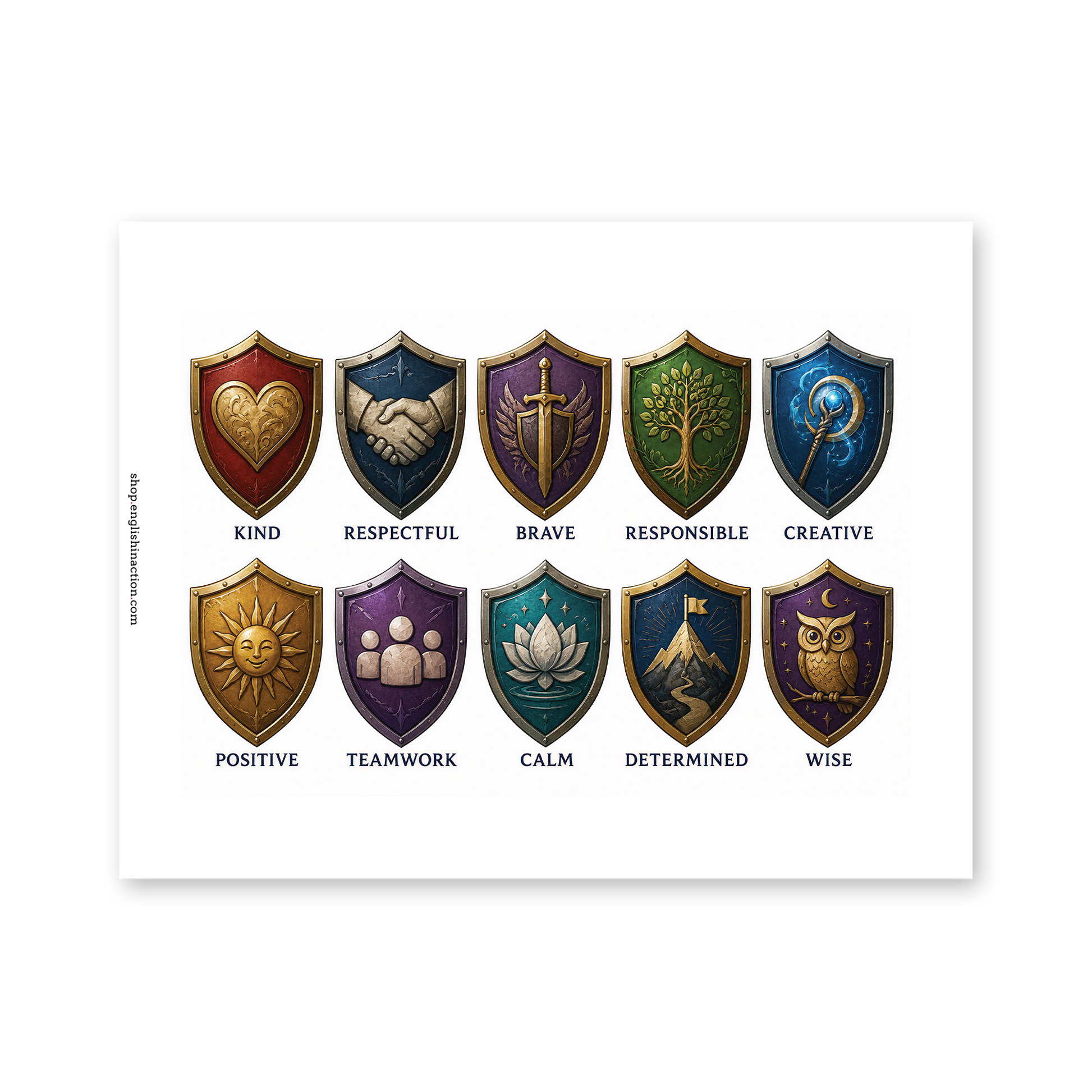Reward Charts | Fantasy-Themed Classroom Reward System for Young Learners - TEFL-Toolkit.com