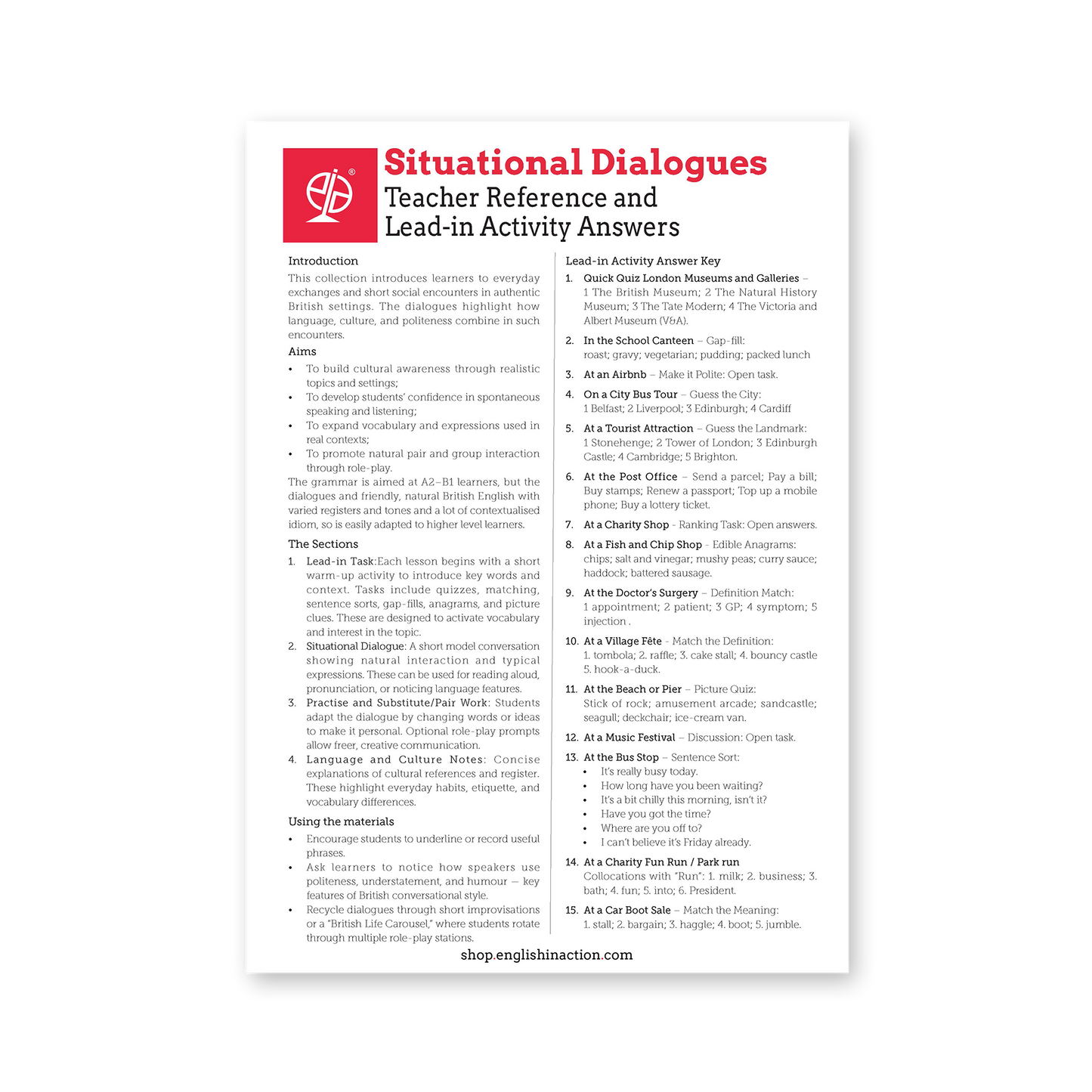 Situational Dialogues | ESL Everyday British Conversation Practice