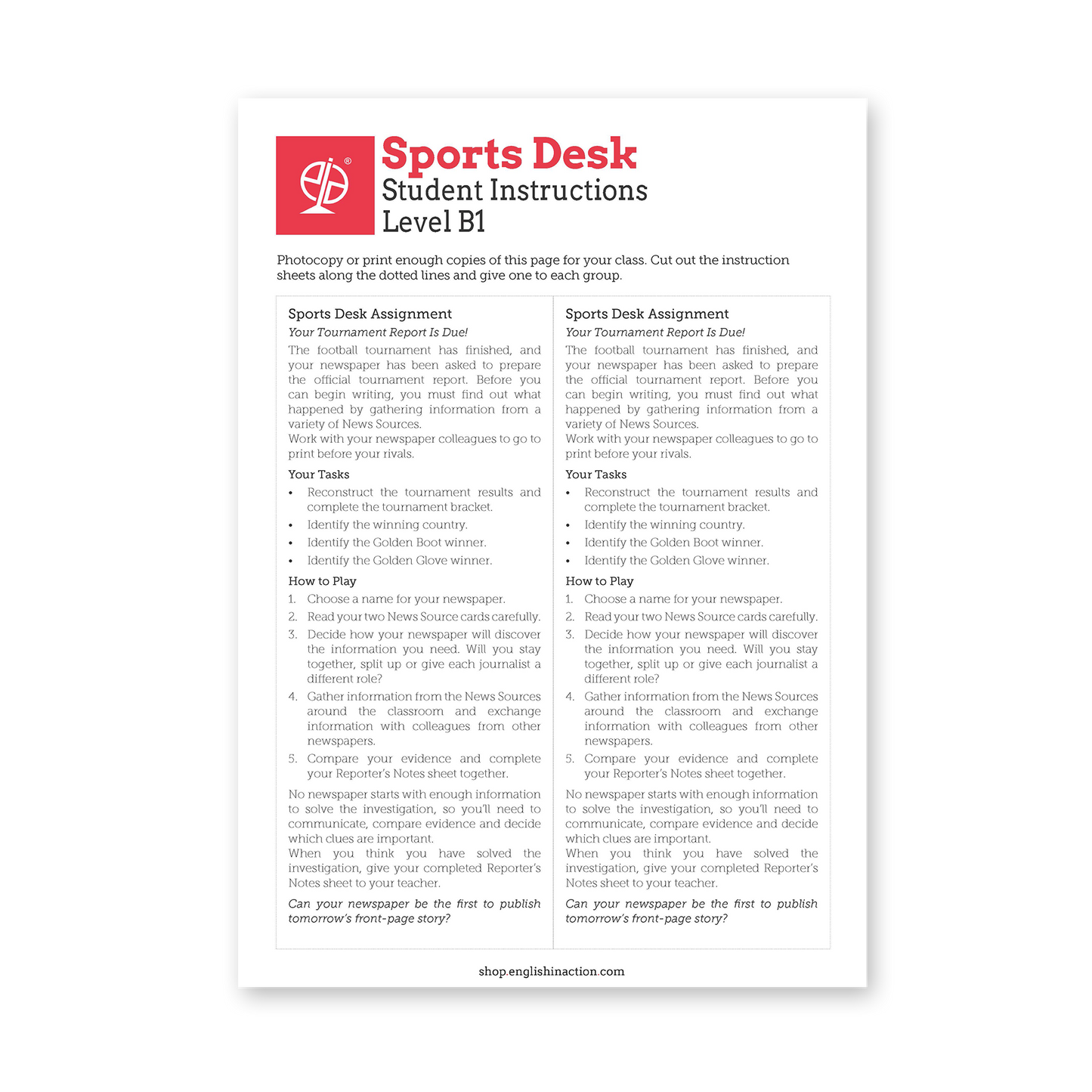 Sports Desk | Football Logic Puzzle and Investigation for EFL