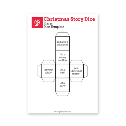Christmas Story Dice | Creative EFL Storytelling Activity