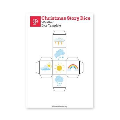 Christmas Story Dice | Creative EFL Storytelling Activity