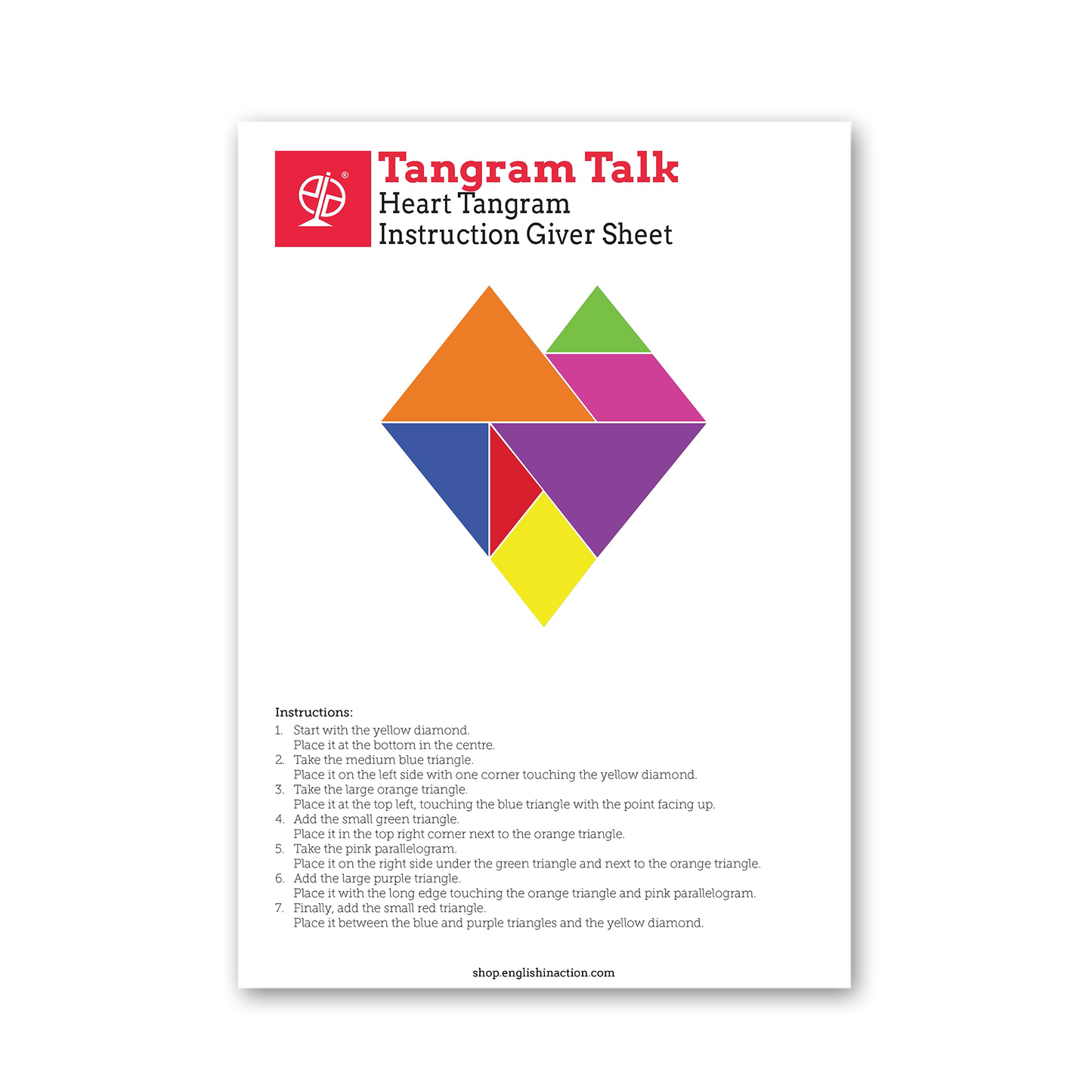 Tangram Talk | Communication and Problem-Solving Activities for EFL - TEFL-Toolkit.com