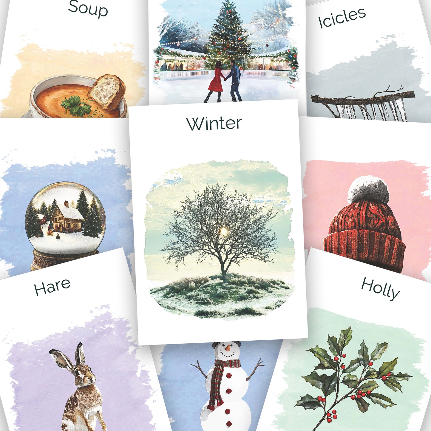 Winter and Christmas | EFL Flashcards